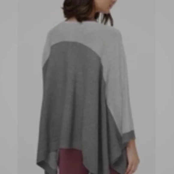Lululemon gray poncho sweater - Picture 7 of 8